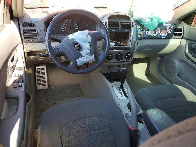 Aukcja sprzedaży 2005 Kia Spectra, vin: KNAFE161455116908, numer aukcji: 57598366