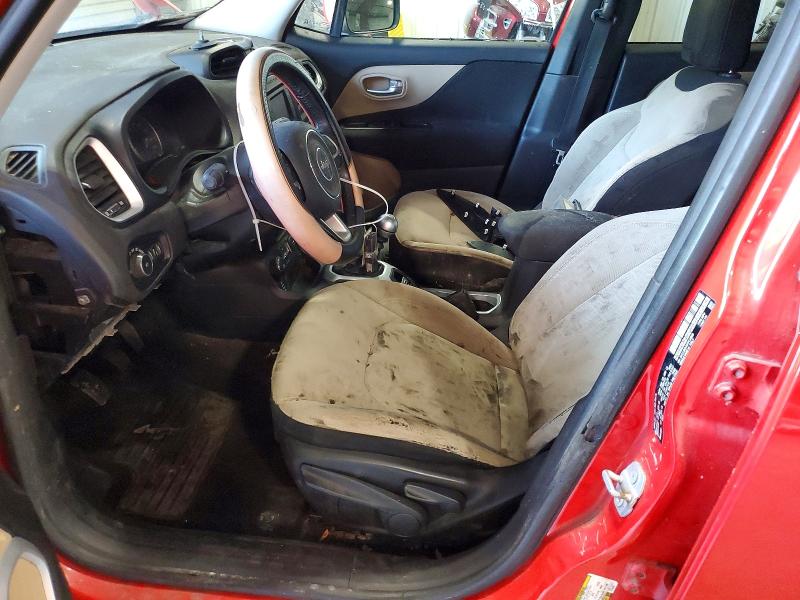 Продаж на аукціоні авто 2015 Jeep Renegade, vin: ZACCJBBHXFPC34805, номер лоту: 79134365