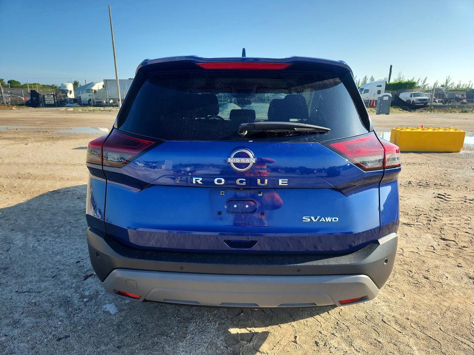 57593976 :رقم المزاد ، 5N1BT3BB4PC844773 vin ، 2023 Nissan Rogue مزاد بيع
