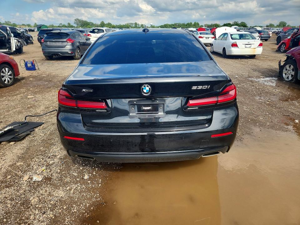 56744856 :رقم المزاد ، WBA13BJ00NWX52045 vin ، 2022 Bmw 530 مزاد بيع