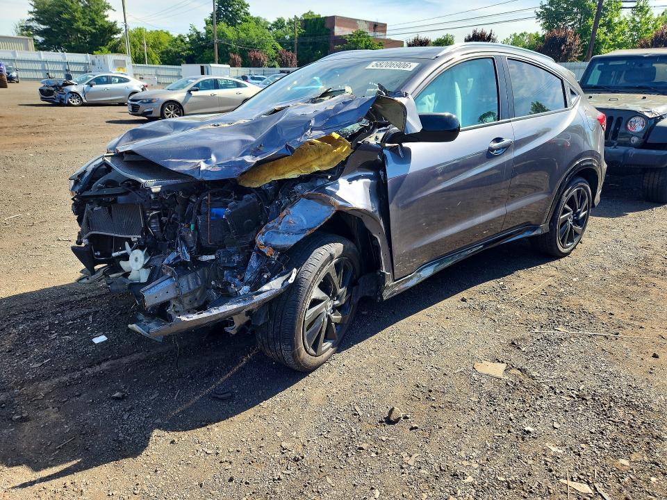 58206906 :رقم المزاد ، 3CZRU6H11MM728323 vin ، 2021 Honda Hr-v مزاد بيع