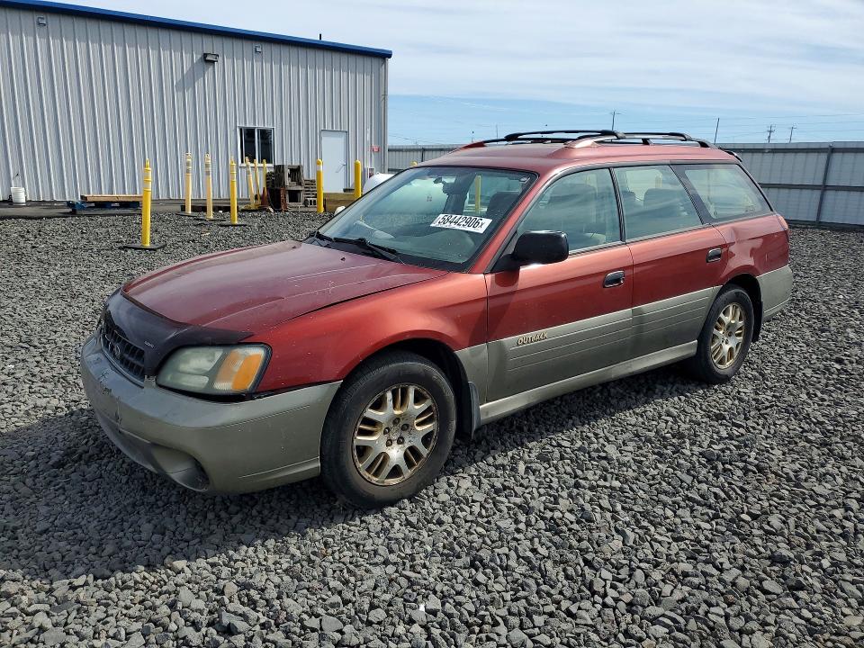 2003 Subaru Legacy მანქანა იყიდება აუქციონზე, vin: 4S3BH675X37651783, აუქციონის ნომერი: 58442906