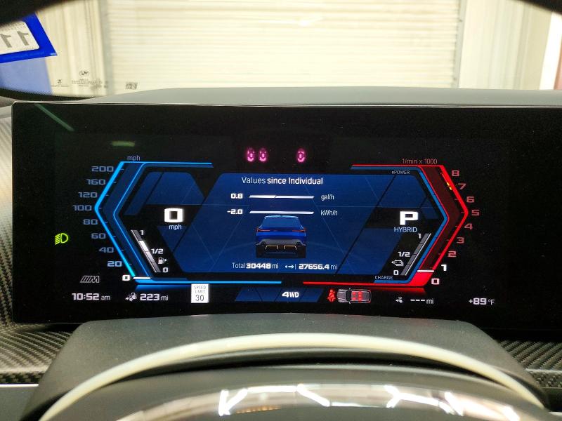 2023 Bmw Xm მანქანა იყიდება აუქციონზე, vin: 5YM23CS0XP9S15459, აუქციონის ნომერი: 74513295