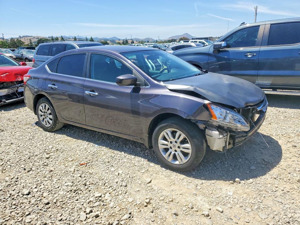 56104326 :رقم المزاد ، 3N1AB7AP4EL670943 vin ، 2014 Nissan Sentra مزاد بيع
