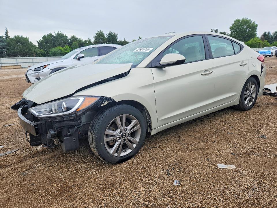 2017 Hyundai Elantra მანქანა იყიდება აუქციონზე, vin: KMHD84LF3HU177739, აუქციონის ნომერი: 58994446