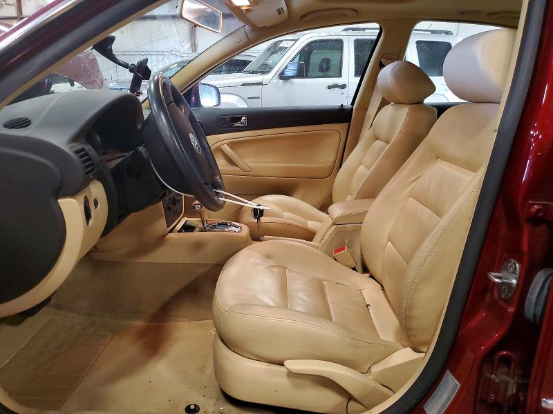56767796 :رقم المزاد ، WVWPD63B92P304957 vin ، 2002 Volkswagen Passat مزاد بيع