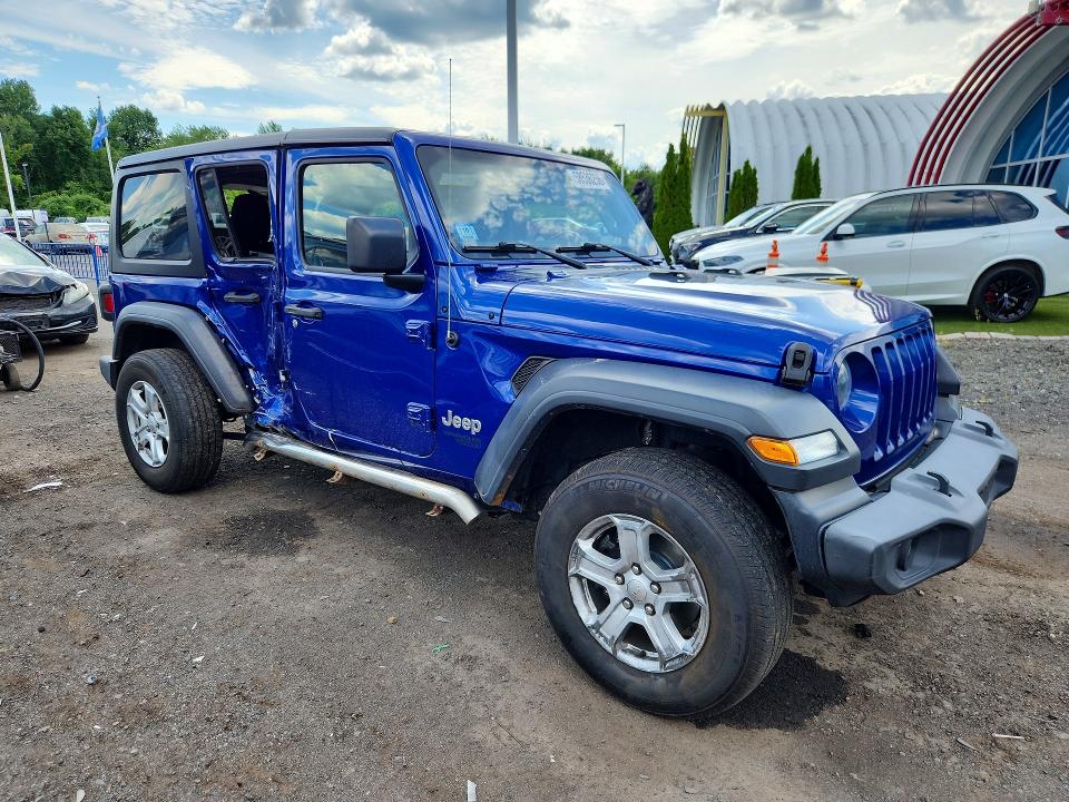 58536256 :رقم المزاد ، 1C4HJXDG5LW345445 vin ، 2020 Jeep Wrangler Unlimited مزاد بيع