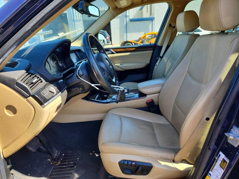 Продаж на аукціоні авто 2017 Bmw X3, vin: 5UXWX9C34H0T21825, номер лоту: 57709596