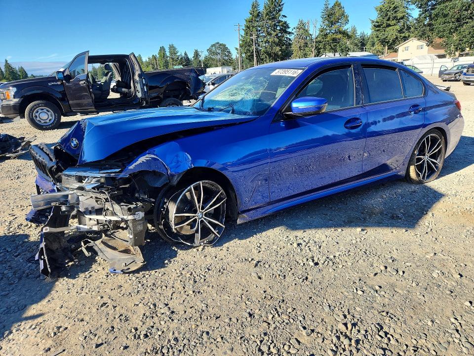 2019 Bmw 330i მანქანა იყიდება აუქციონზე, vin: WBA5R1C52KAE81617, აუქციონის ნომერი: 57395116