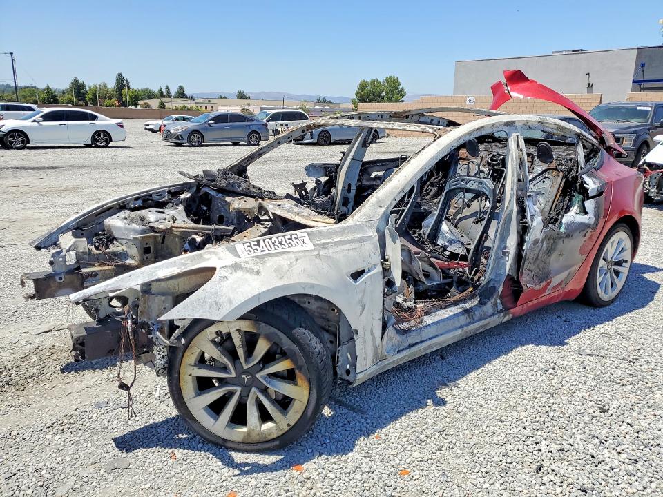 Aukcja sprzedaży 2022 Tesla Model 3, vin: 5YJ3E1EB4NF304956, numer aukcji: 55403356
