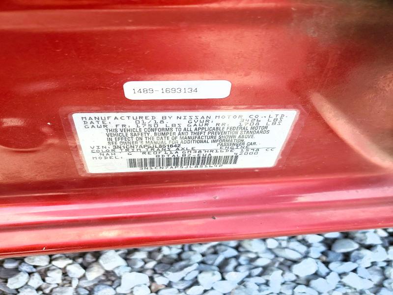 Продажа на аукционе авто 2018 Nissan Versa, vin: 3N1CN7AP5JL851642, номер лота: 57135196