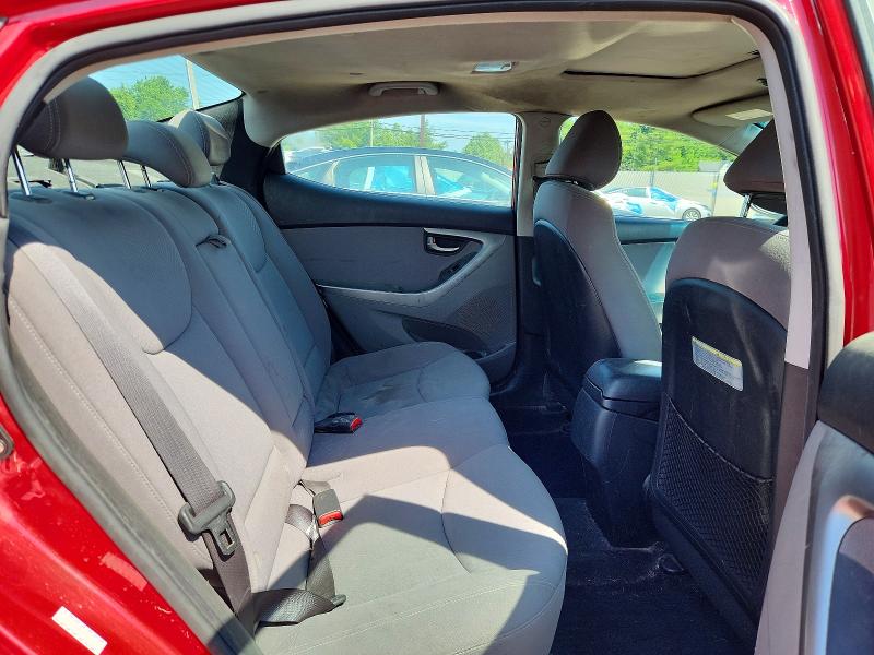 2016 Hyundai Elantra მანქანა იყიდება აუქციონზე, vin: KMHDH4AE6GU528166, აუქციონის ნომერი: 55304336
