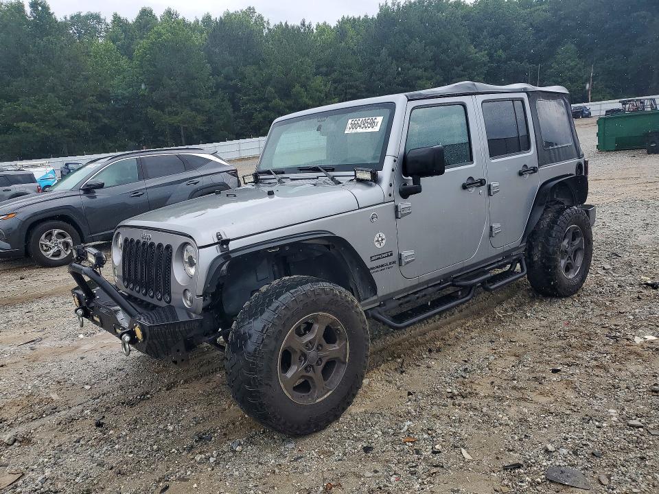 Продажа на аукционе авто 2017 Jeep Wrangler Unlimited, vin: 1C4BJWDG5HL739018, номер лота: 56649596