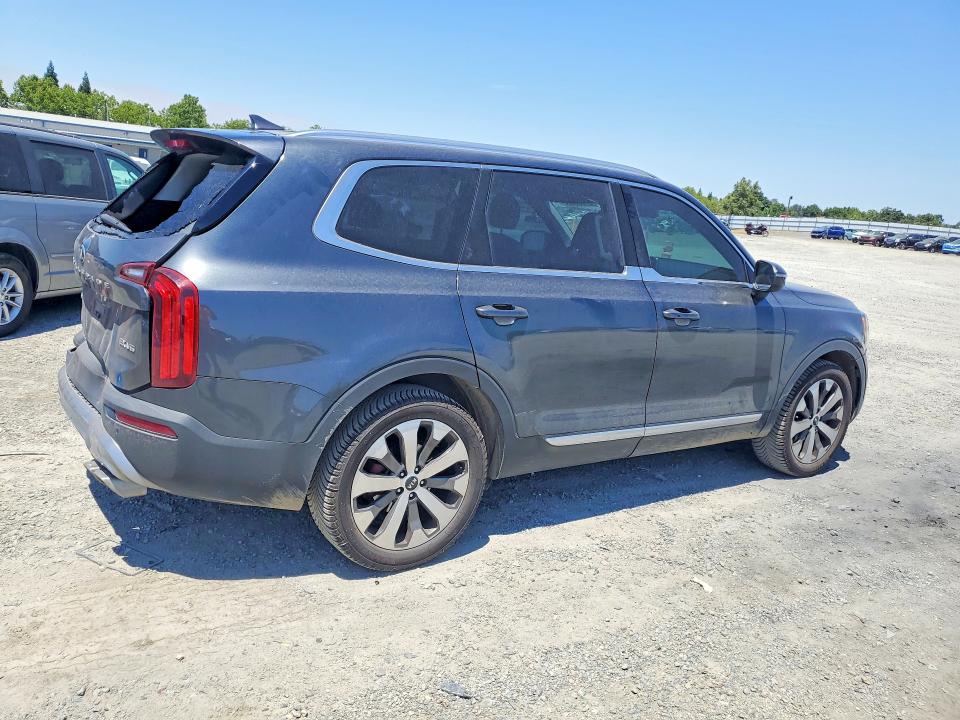 2021 Kia Telluride მანქანა იყიდება აუქციონზე, vin: 5XYP3DHC4MG118631, აუქციონის ნომერი: 57559596