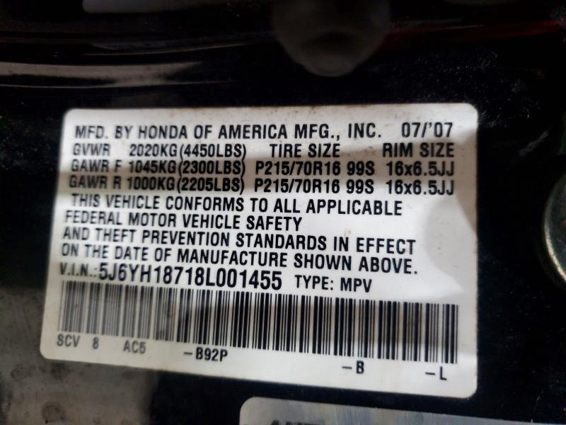 Продаж на аукціоні авто 2008 Honda Element, vin: 5J6YH18718L001455, номер лоту: 58197536