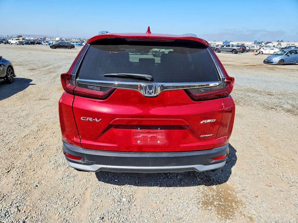 57886226 :رقم المزاد ، 2HKRW2H4XMH233403 vin ، 2021 Honda Cr-v مزاد بيع