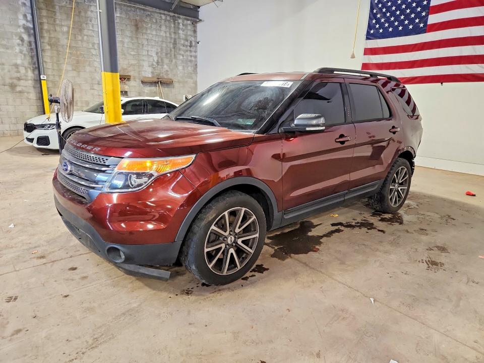 55200816 :رقم المزاد ، 1FM5K8D82FGA25072 vin ، 2015 Ford Explorer مزاد بيع