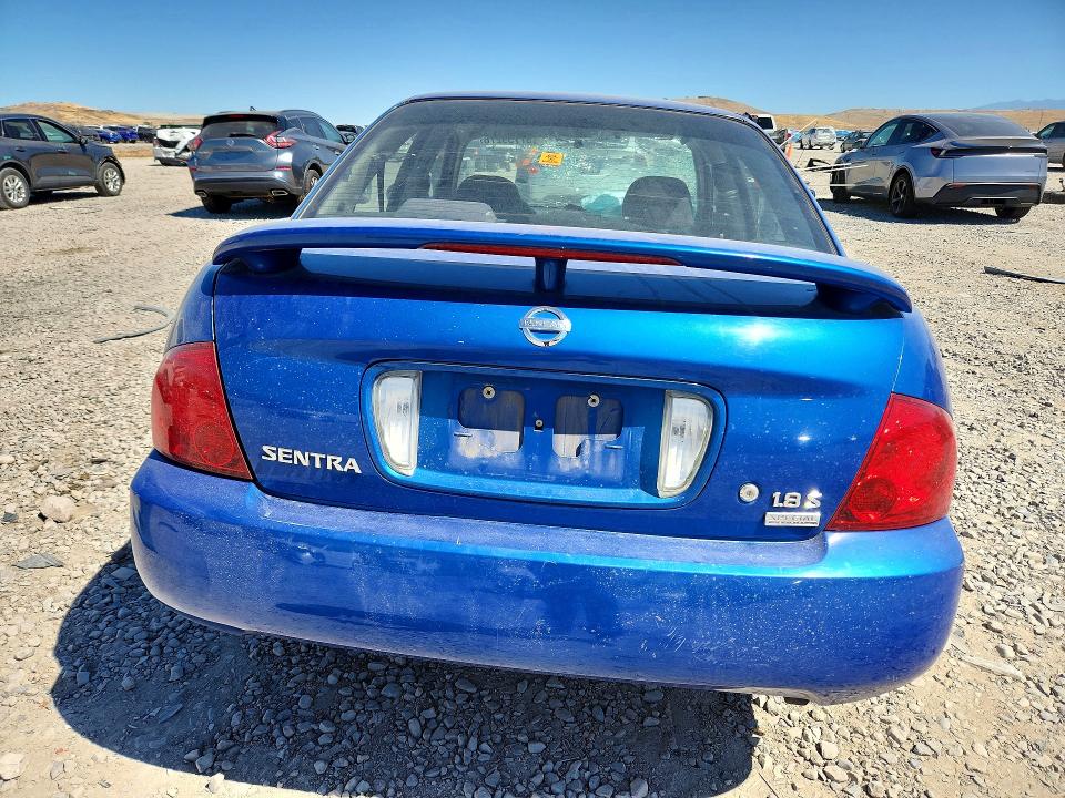 Продажа на аукционе авто 2006 Nissan Sentra, vin: 3N1CB51D66L618752, номер лота: 57759276