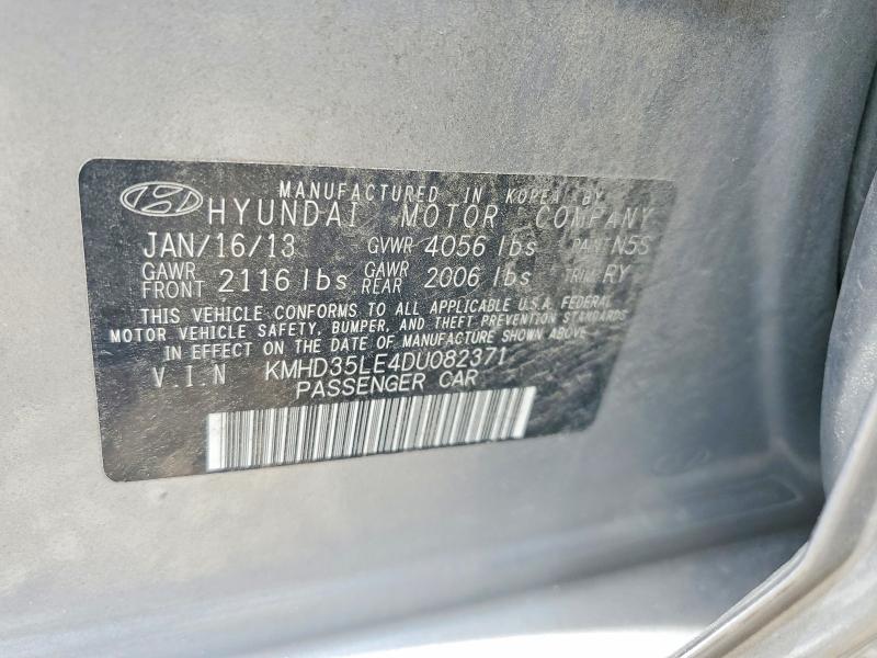 59105366 :رقم المزاد ، KMHD35LE4DU082371 vin ، 2013 Hyundai Elantra Gt مزاد بيع