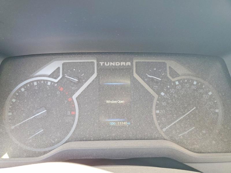 57520056 :رقم المزاد ، 5TFLA5DB9NX052809 vin ، 2022 Toyota Tundra مزاد بيع