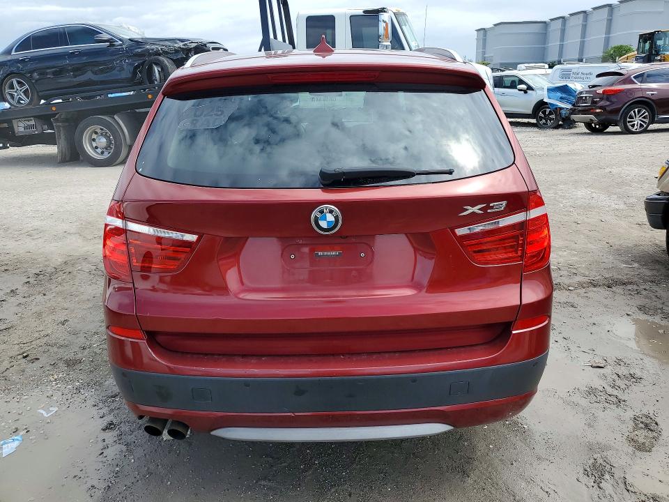2011 Bmw X3 მანქანა იყიდება აუქციონზე, vin: 5UXWX5C51BL716190, აუქციონის ნომერი: 56291756