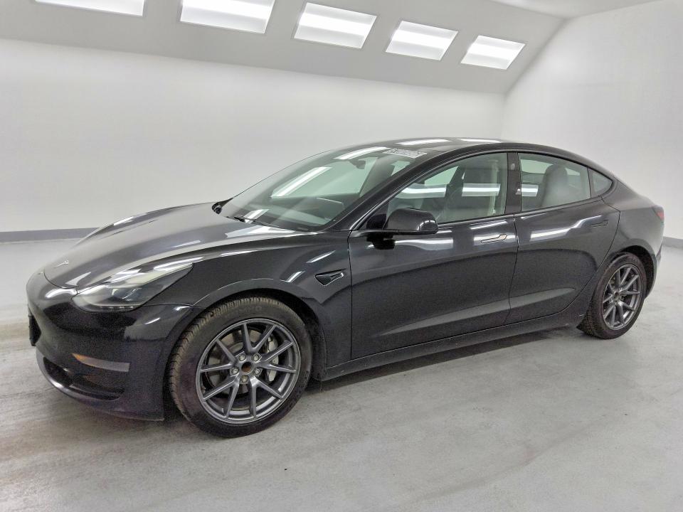 2022 Tesla Model 3 მანქანა იყიდება აუქციონზე, vin: 5YJ3E1EA9NF187205, აუქციონის ნომერი: 57041496
