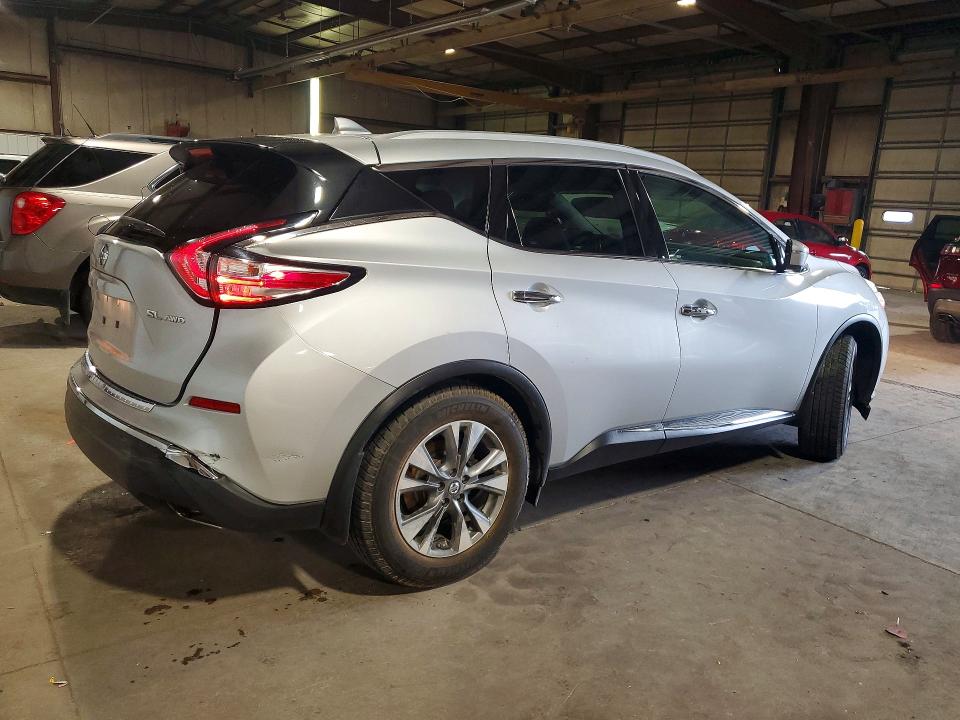 2017 Nissan Murano მანქანა იყიდება აუქციონზე, vin: 5N1AZ2MH7HN114948, აუქციონის ნომერი: 56653826