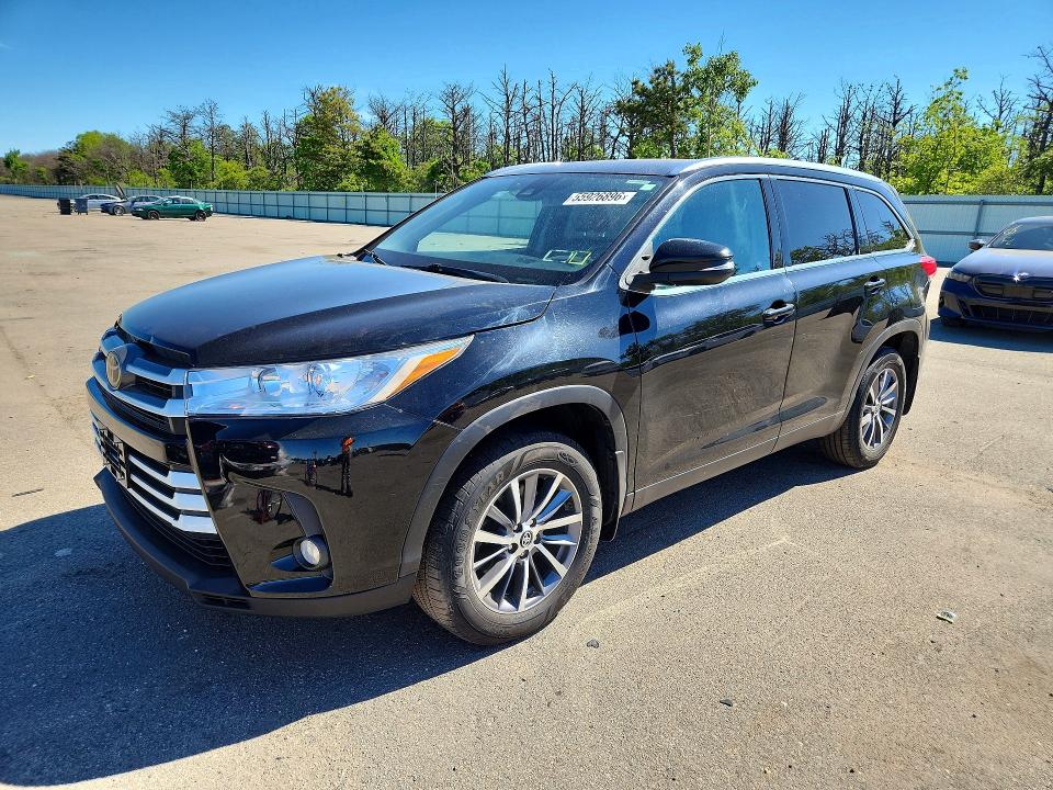 Продажа на аукционе авто 2019 Toyota Highlander, vin: 5TDJZRFHXKS566632, номер лота: 55926896