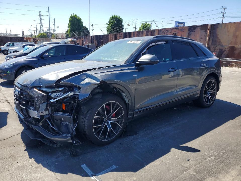 2019 Audi Q8 მანქანა იყიდება აუქციონზე, vin: WA1FVAF17KD025677, აუქციონის ნომერი: 58778946