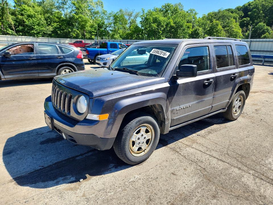 Продаж на аукціоні авто 2016 Jeep Patriot, vin: 1C4NJRBB0GD714266, номер лоту: 55962016