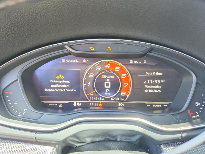 Aukcja sprzedaży 2018 Audi Sq5, vin: WA1A4AFY9J2009436, numer aukcji: 57148816
