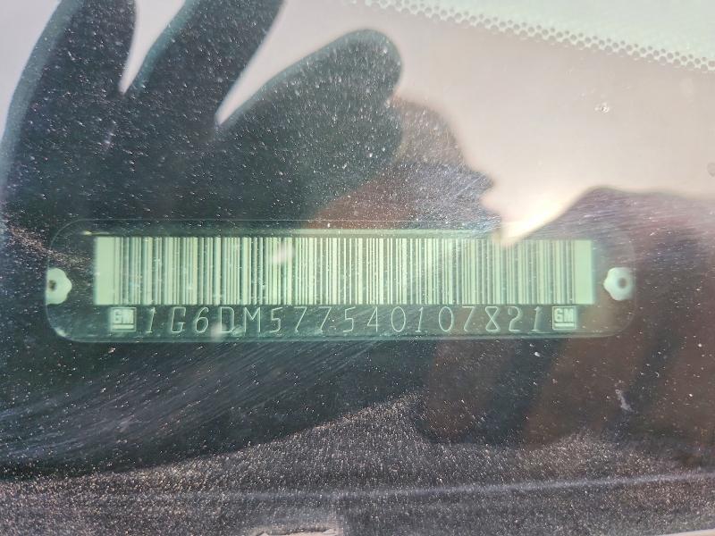 55638386 :رقم المزاد ، 1G6DM577540107821 vin ، 2004 Cadillac Cts مزاد بيع