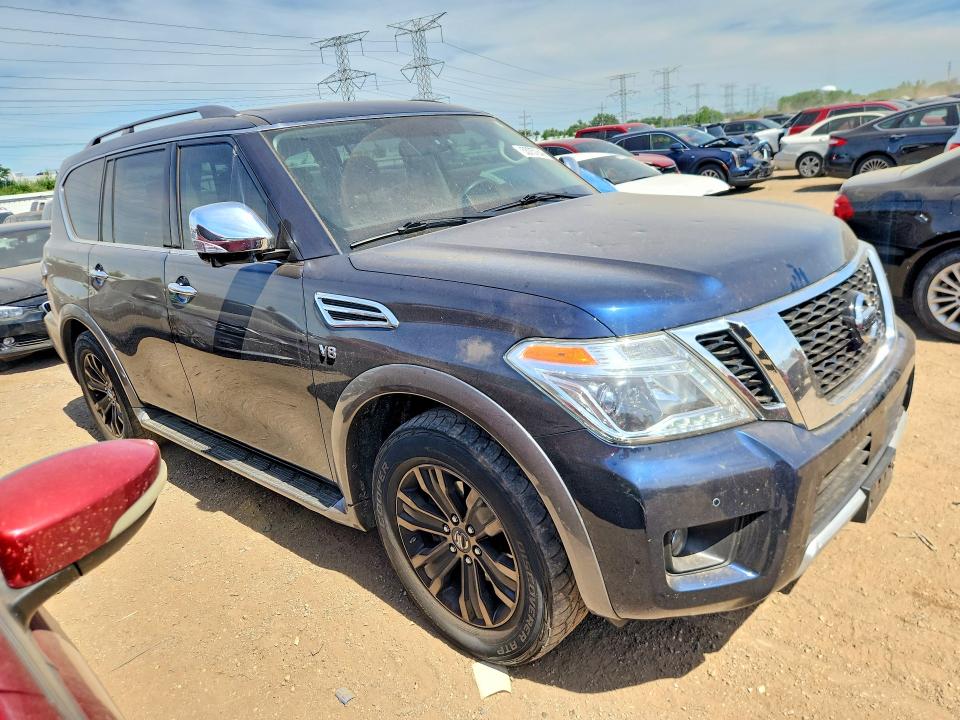53757846 :رقم المزاد ، JN8AY2NC7J9555394 vin ، 2018 Nissan Armada مزاد بيع