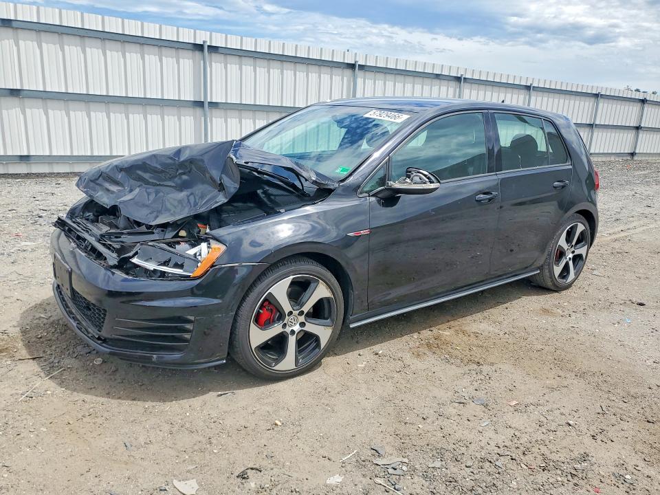 57929466 :رقم المزاد ، 3VW4T7AU7HM035644 vin ، 2017 Volkswagen Gti مزاد بيع