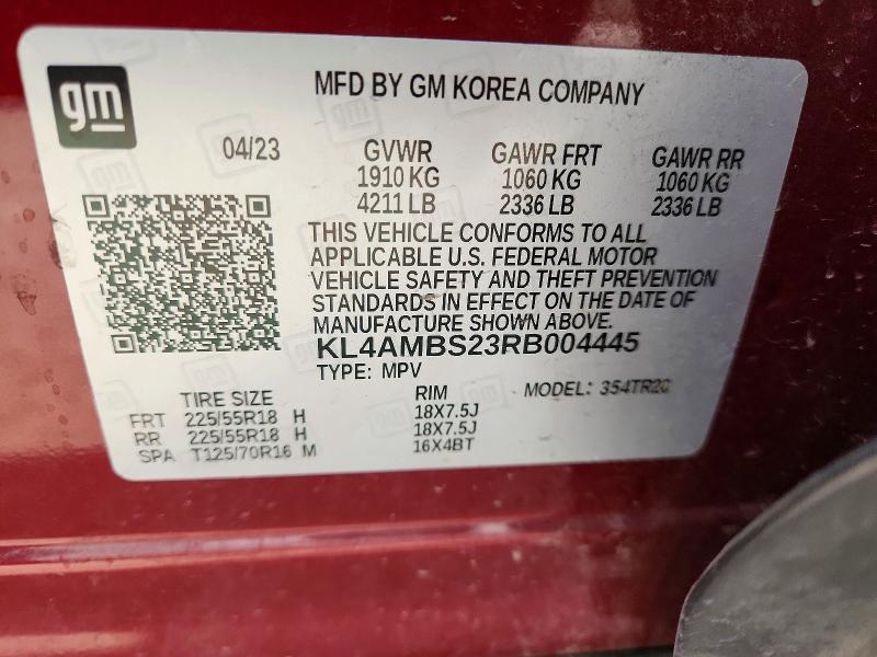 Продаж на аукціоні авто 2024 Buick Encore Gx, vin: KL4AMBS23RB004445, номер лоту: 55335716