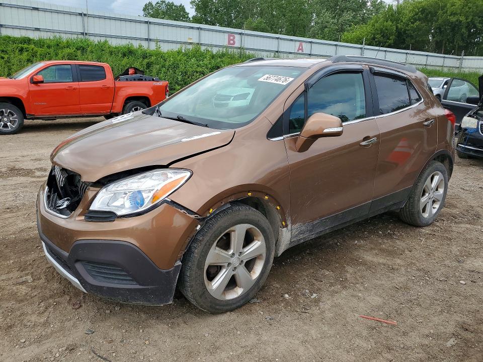 56774676 :رقم المزاد ، KL4CJASB6GB643881 vin ، 2016 Buick Encore مزاد بيع