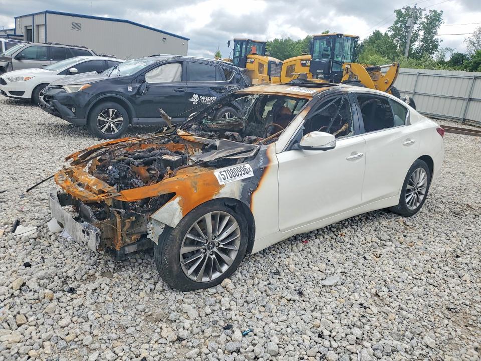 Продаж на аукціоні авто 2021 Infiniti Q50, vin: JN1EV7BP9MM703088, номер лоту: 57080996