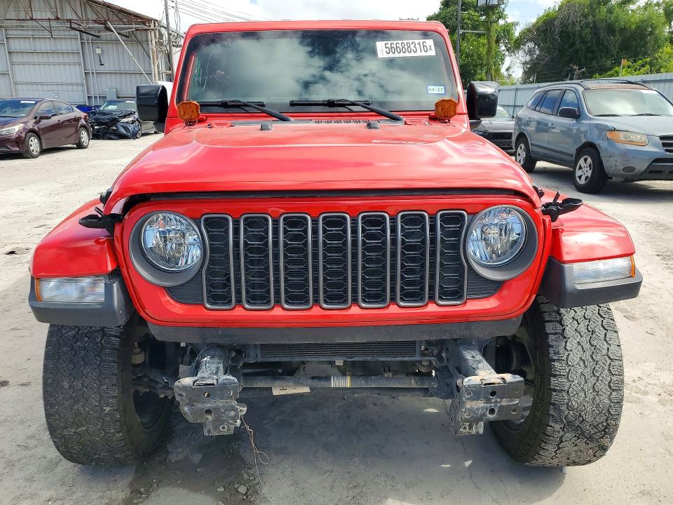 56688316 :رقم المزاد ، 1C6PJTAG1SL505899 vin ، 2025 Jeep Gladiator مزاد بيع