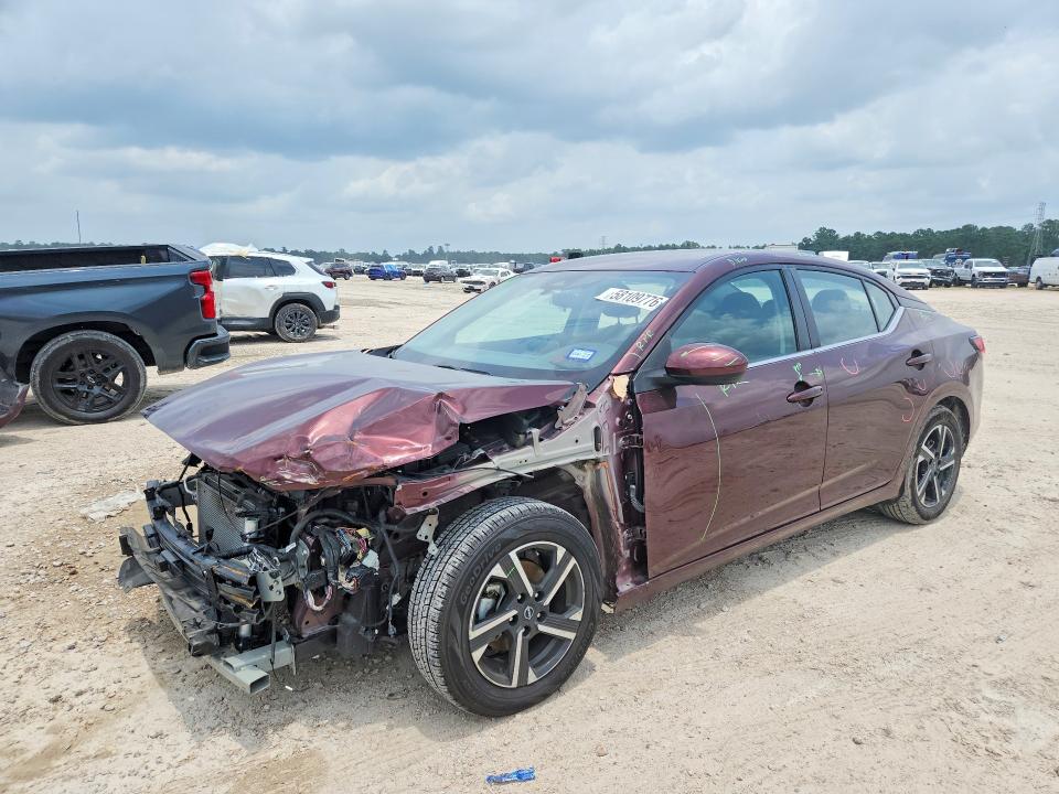 2024 Nissan Sentra მანქანა იყიდება აუქციონზე, vin: 3N1AB8CV2RY291675, აუქციონის ნომერი: 58109776