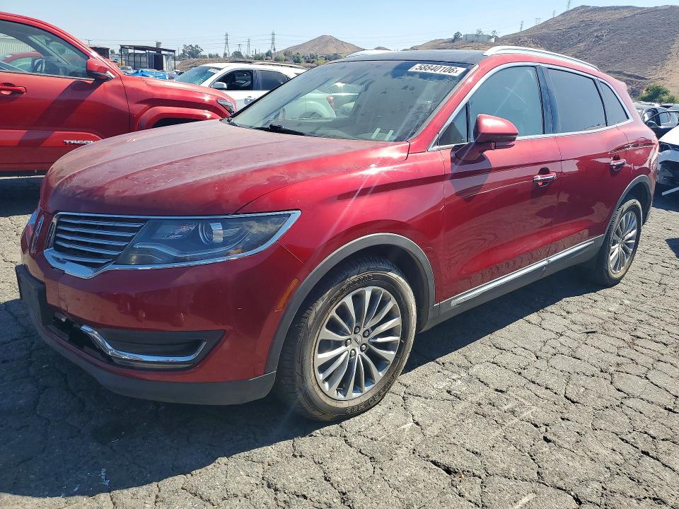 Aukcja sprzedaży 2016 Lincoln Mkx, vin: 2LMTJ8KR6GBL38399, numer aukcji: 58840106