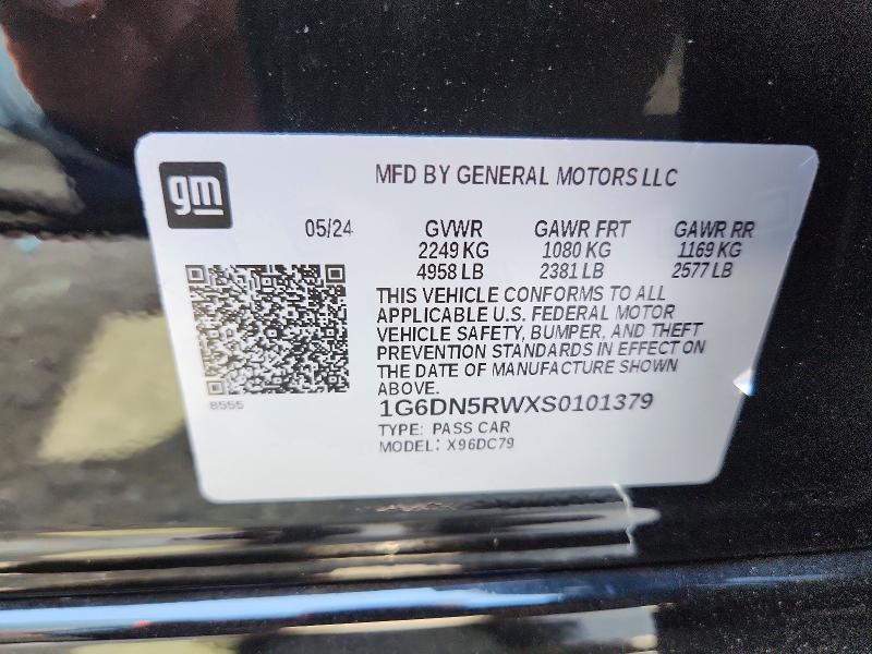 Продаж на аукціоні авто 2025 Cadillac Ct5, vin: 1G6DN5RWXS0101379, номер лоту: 56818926