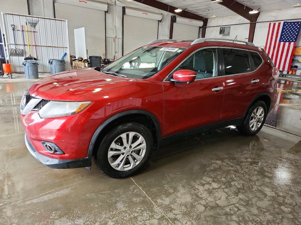 56064686 :رقم المزاد ، 5N1AT2MV9EC852569 vin ، 2014 Nissan Rogue مزاد بيع