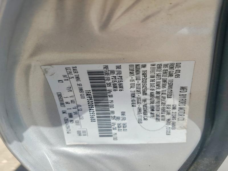 57387066 :رقم المزاد ، 1FAFP53205A255688 vin ، 2005 Ford Taurus مزاد بيع