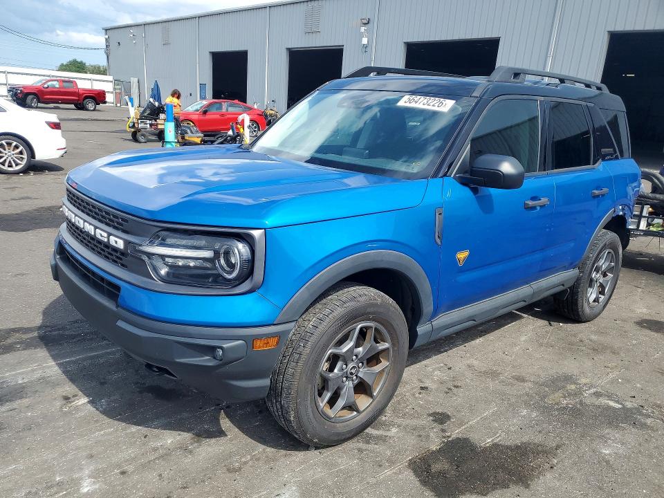 Auction sale of the 2022 Ford Bronco Sport, vin: 3FMCR9D90NRD87832, lot number: 56473226