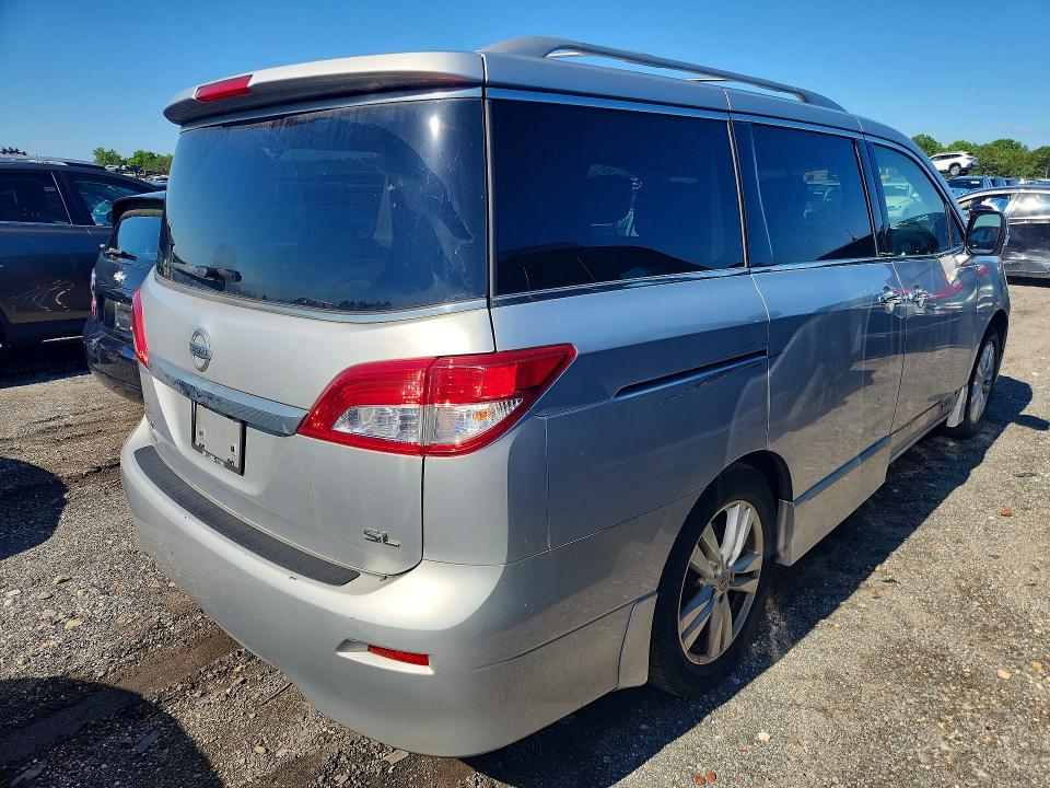 2012 Nissan Quest მანქანა იყიდება აუქციონზე, vin: JN8AE2KPXC9046080, აუქციონის ნომერი: 58434536
