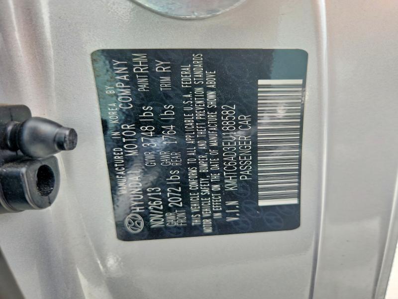 Aukcja sprzedaży 2014 Hyundai Veloster, vin: KMHTC6AD3EU188582, numer aukcji: 57401106