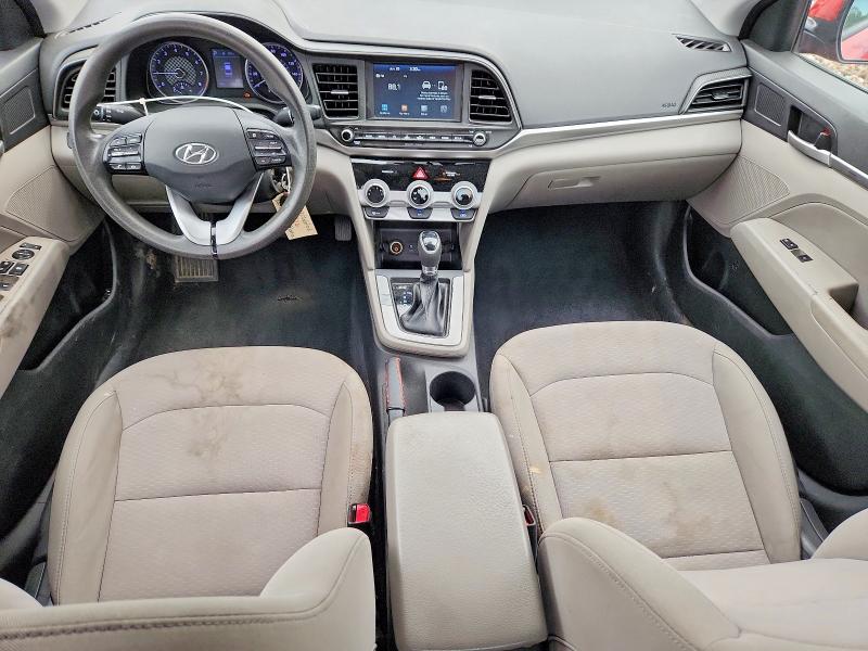 2019 Hyundai Elantra მანქანა იყიდება აუქციონზე, vin: 5NPD84LF9KH459616, აუქციონის ნომერი: 58400556