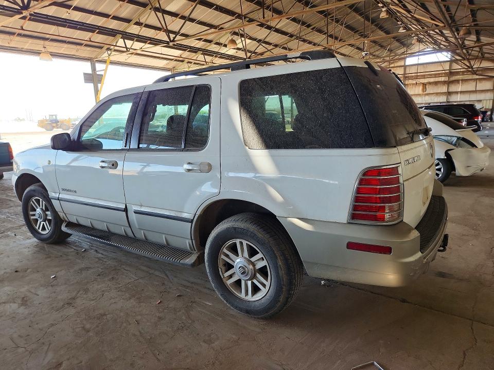 2002 Mercury Mountaineer მანქანა იყიდება აუქციონზე, vin: 4M2DU86E22ZJ04022, აუქციონის ნომერი: 55693276
