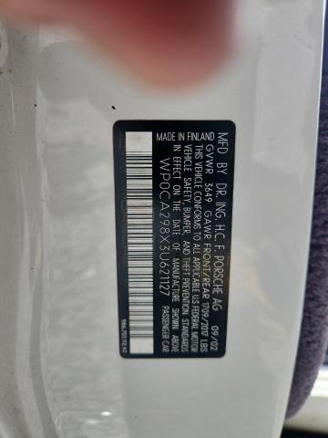 Продажа на аукционе авто 2003 Porsche Boxster, vin: WP0CA298X3U621127, номер лота: 56398706