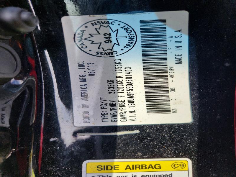 Продаж на аукціоні авто 2013 Acura Tl, vin: 19UUA9F55DA801403, номер лоту: 57574636